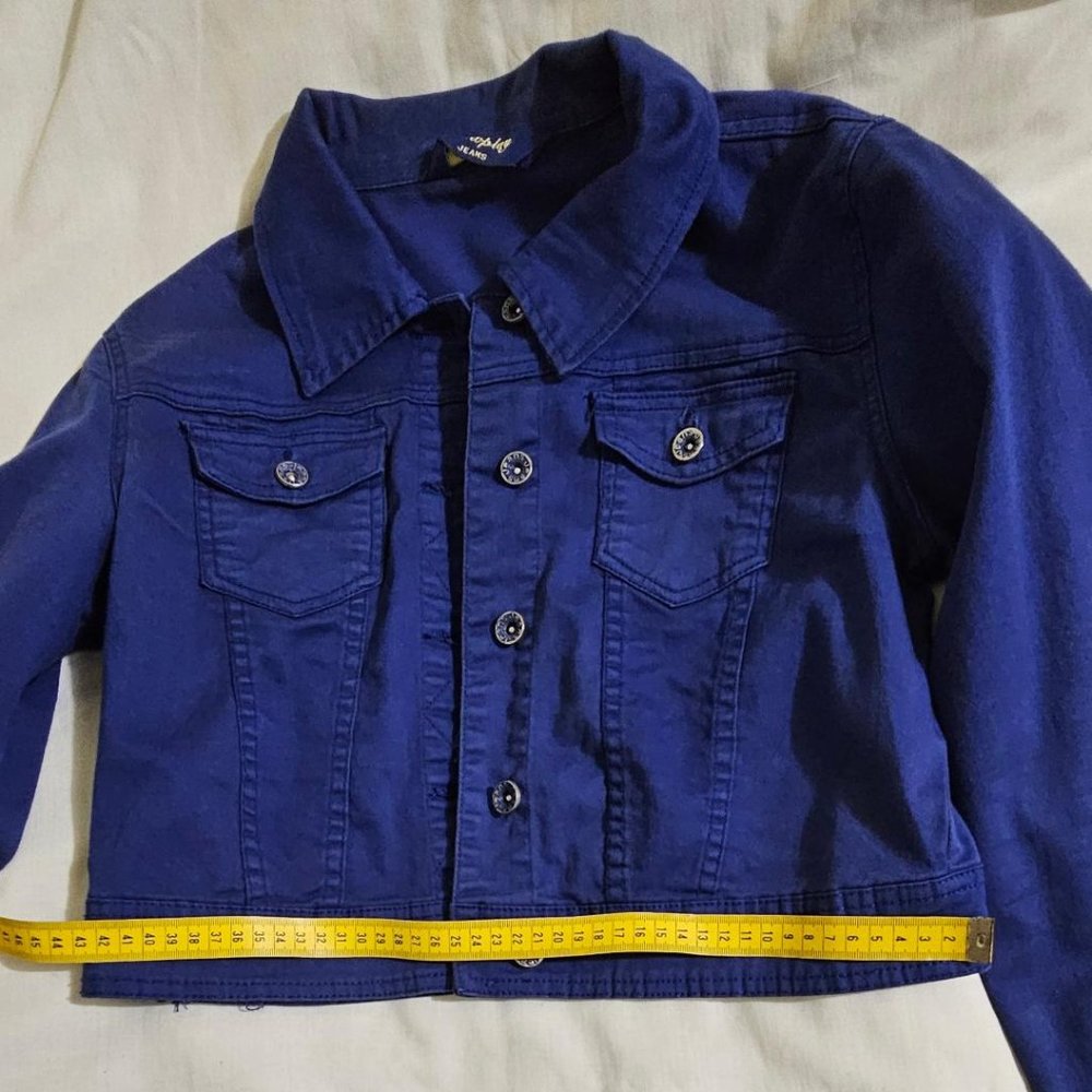 Newplay Jeans Cropped Jacket - Picture 3 of 9